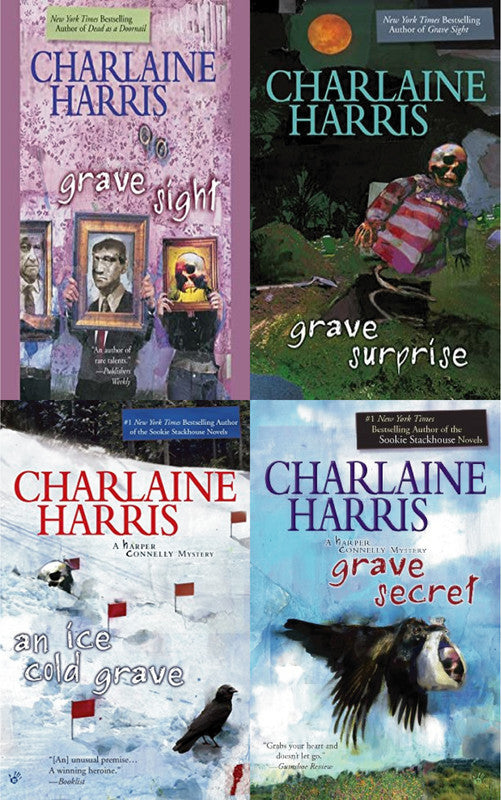 The Harper Connelly series by Charlaine Harris ~ 4 MP3 AUDIOBOOK COLLECTION