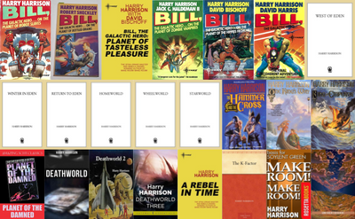 Bill, the Galactic Hero Series & more by Harry Harrison ~ 24 MP3 AUDIOBOOK COLLECTION