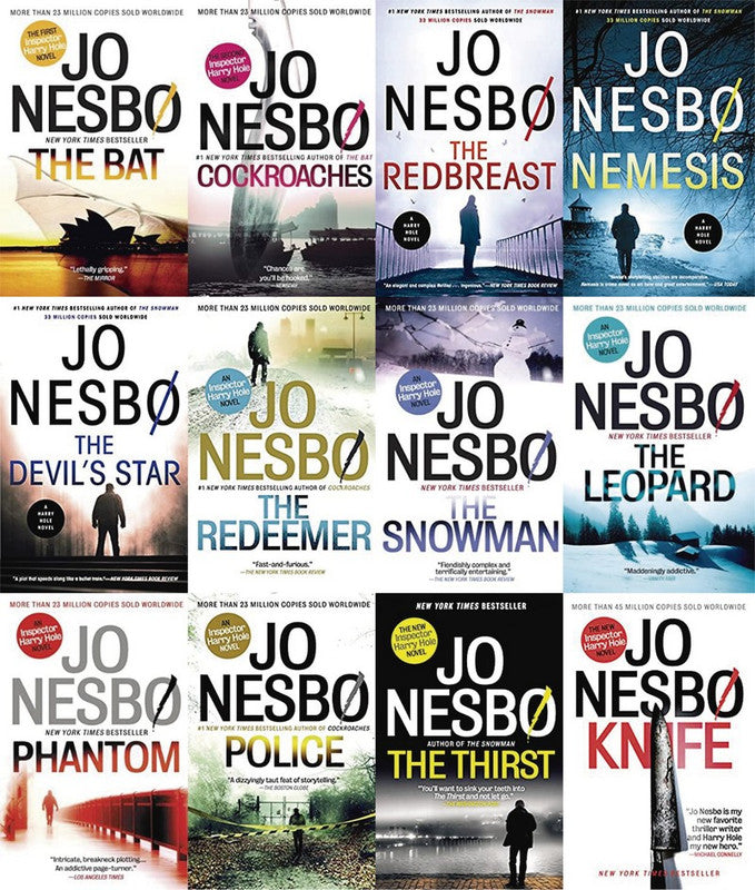 The Harry Hole Series by Jo Nesbø 12 MP3 AUDIOBOOK COLLECTION