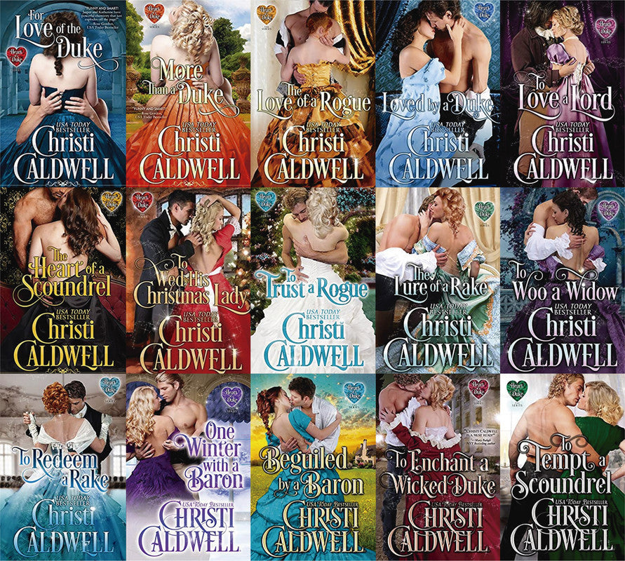 The Heart of a Duke Series by Christi Caldwell 15 MP3 AUDIOBOOK COLLECTION