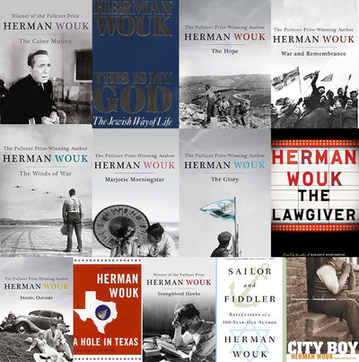 Herman Wouk ~ 13 MP3 AUDIOBOOK COLLECTION