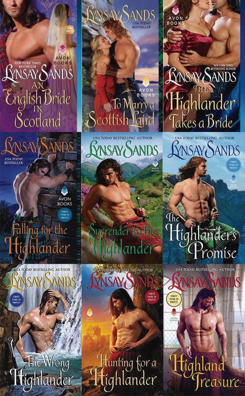 The Highland Brides Series by Lynsay Sands 9 MP3 AUDIOBOOK COLLECTION