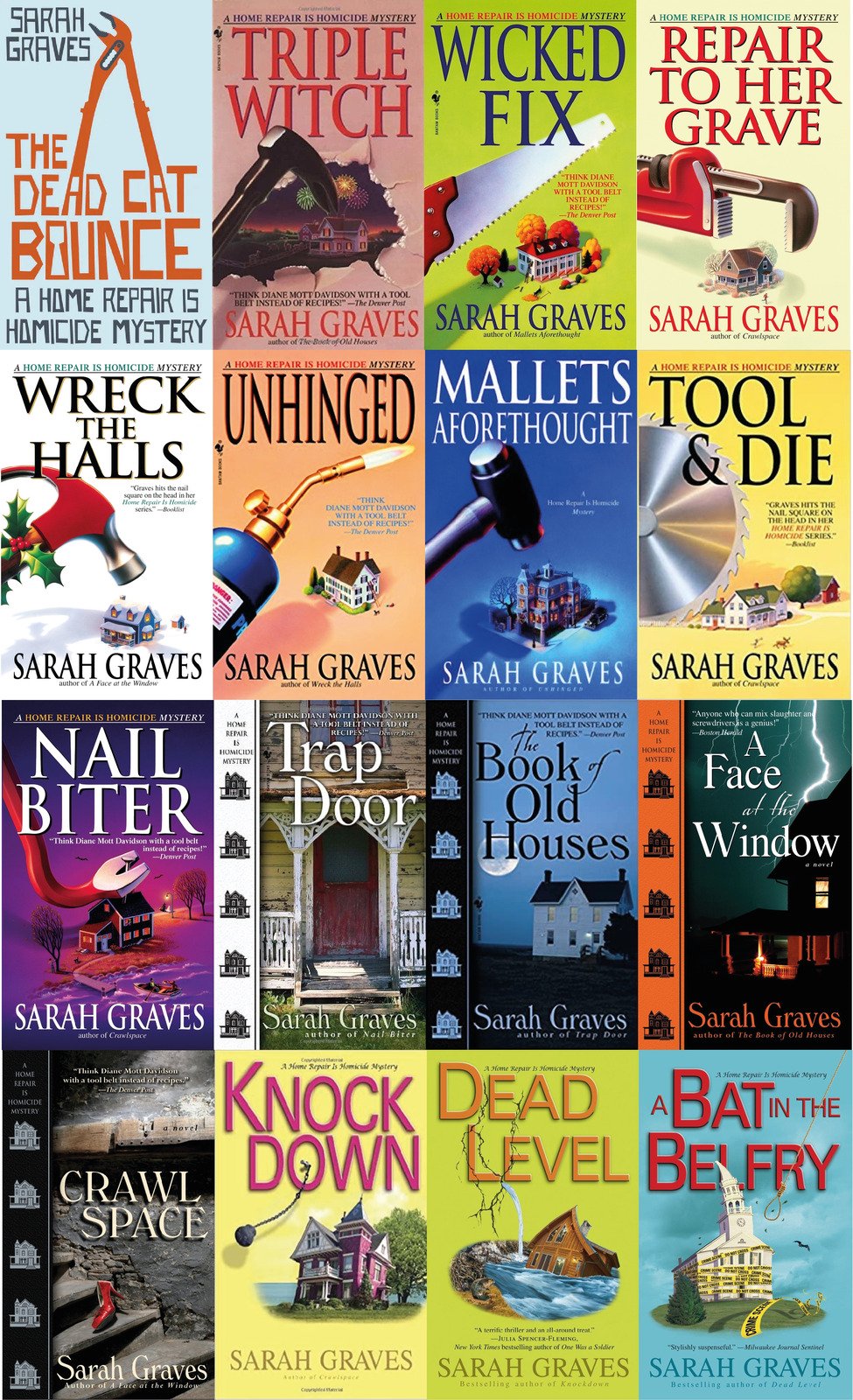 The Home Repair is Homicide Series by Sarah Graves ~ 16 MP3 AUDIOBOOK COLLECTION