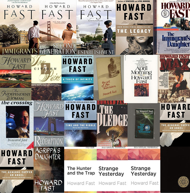 Lavette Family Series & more by Howard Fast ~ 23 AUDIOBOOK COLLECTION