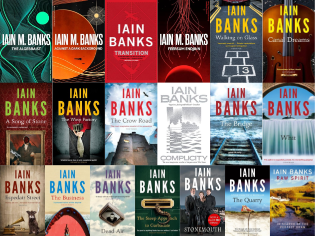 Iain M. Banks ~ 19 MP3 AUDIOBOOK COLLECTION