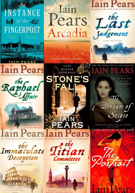 Iain Pears ~ 9 MP3 AUDIOBOOK COLLECTION