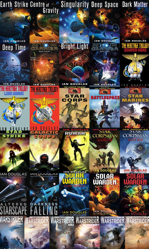 Star Carrier Series & more by Ian Douglas ~ 31 AUDIOBOOK COLLECTION