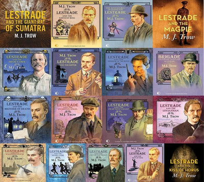 The Inspector Lestrade Series by M.J. Trow ~ 17 MP3 AUDIOBOOK COLLECTION