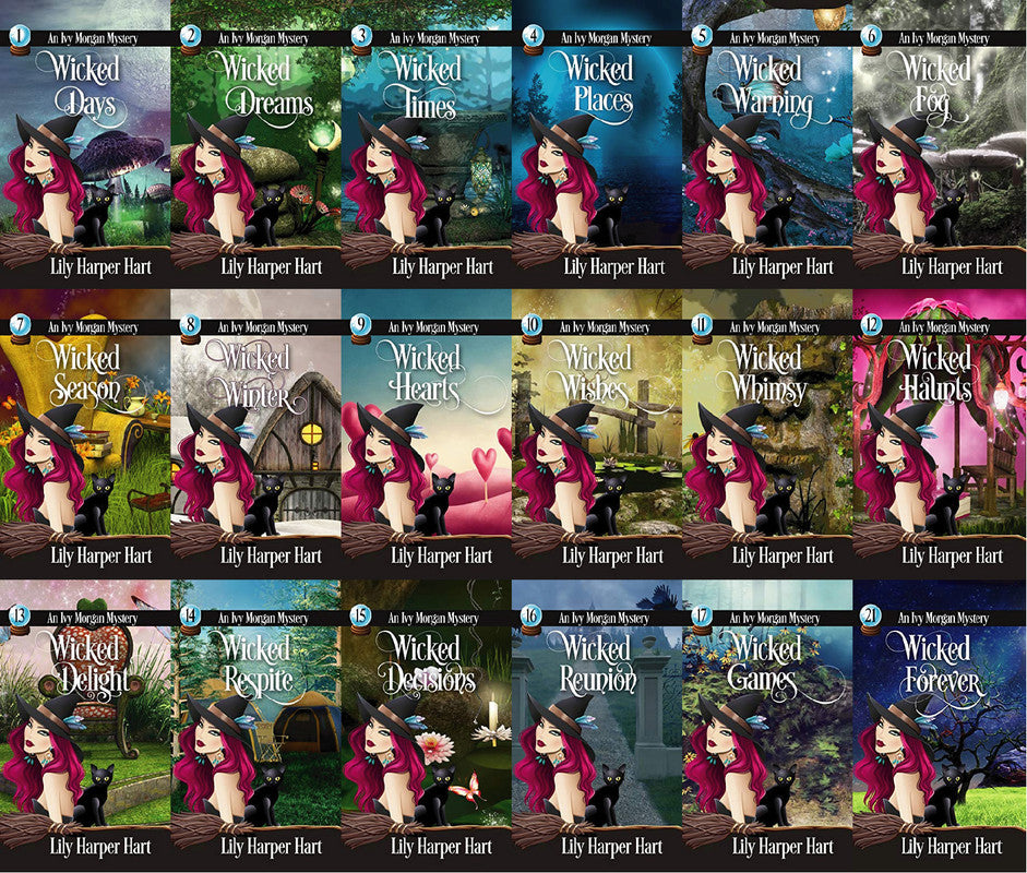 The Ivy Morgan Mystery Series by Lily Harper Hart ~ 18 MP3 AUDIOBOOK COLLECTION