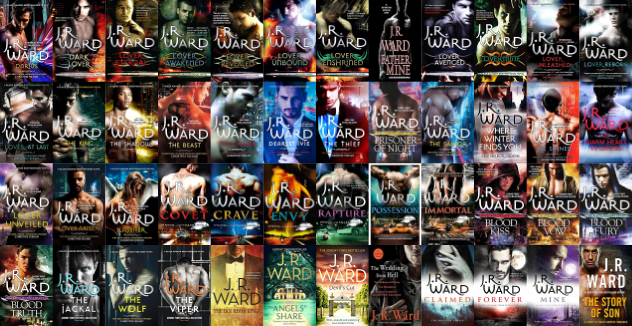 Black Dagger Brotherhood Series & more by J.R. Ward ~ 48 MP3 AUDIOBOOK COLLECTION