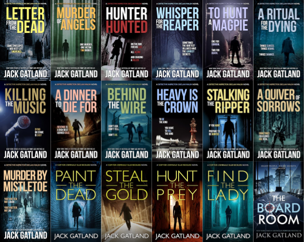 Detective Inspector Declan Walsh Series & more by Jack Gatland ~ 18 MP3 AUDIOBOOK COLLECTION