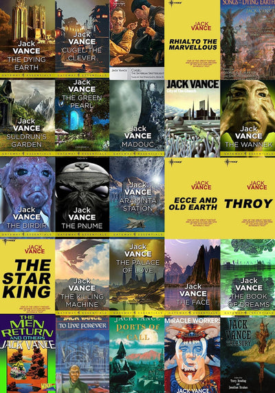 The Dying Earth Series & more by Jack Vance ~ 25 MP3 AUDIOBOOK COLLECTION