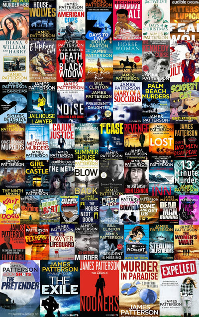 James Patterson - Volume 1 ~ 60 MP3 AUDIOBOOK COLLECTION