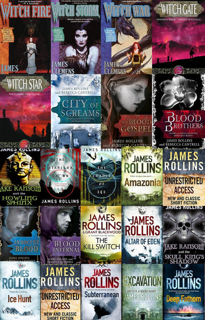 Banned and the Banished Series & more by James Rollins ~ 23 MP3 AUDIOBOOK COLLECTION