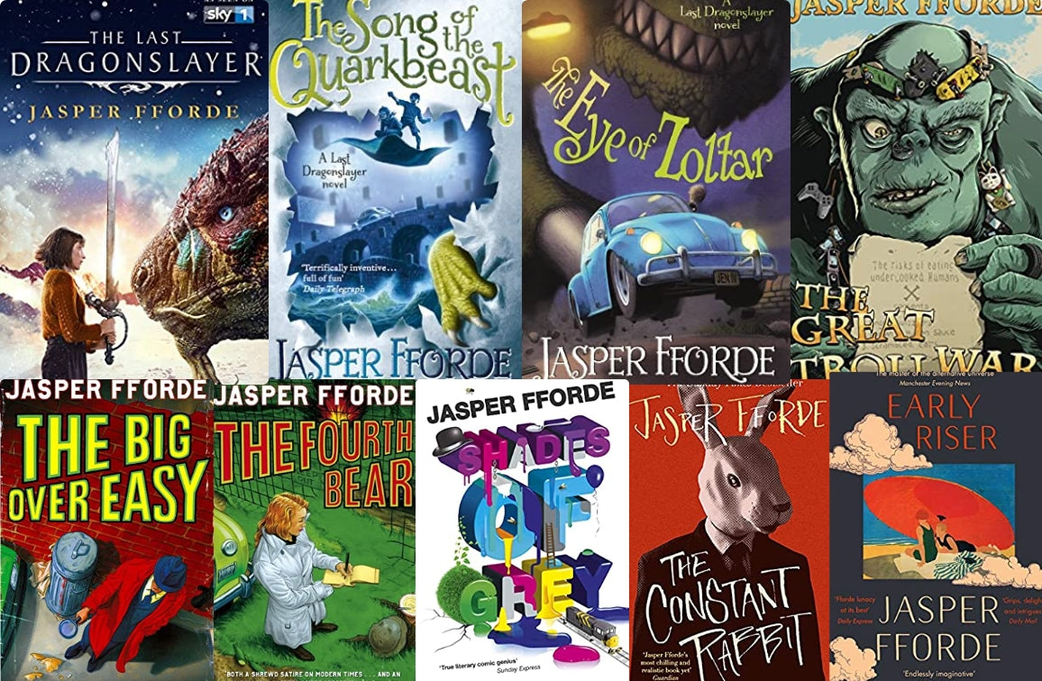 The Last Dragonslayer Series & more by Jasper Fforde ~ 9 AUDIOBOOK COLLECTION