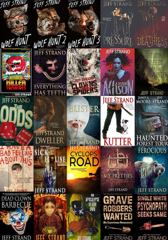 Wolf Hunt Series & more by Jeff Strand ~ 25 MP3 AUDIOBOOK COLLECTION ...