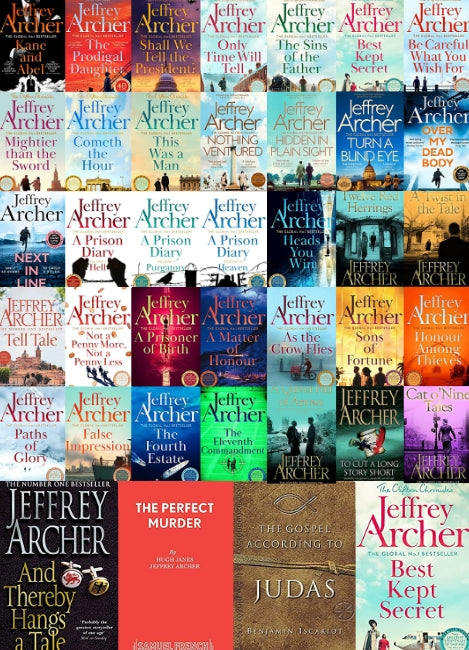 Kane & Abel Series & more by Jeffrey Archer ~ 39 AUDIOBOOK COLLECTION