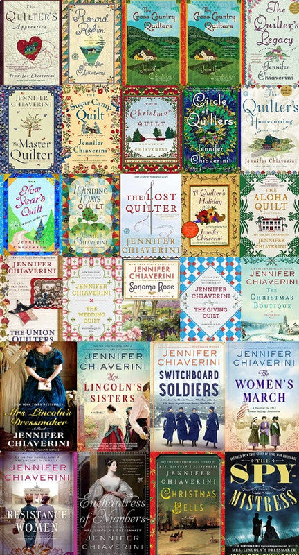 Elm Creek Quilts Series  & more by Jennifer Chiaverini ~ 28 AUDIOBOOK COLLECTION