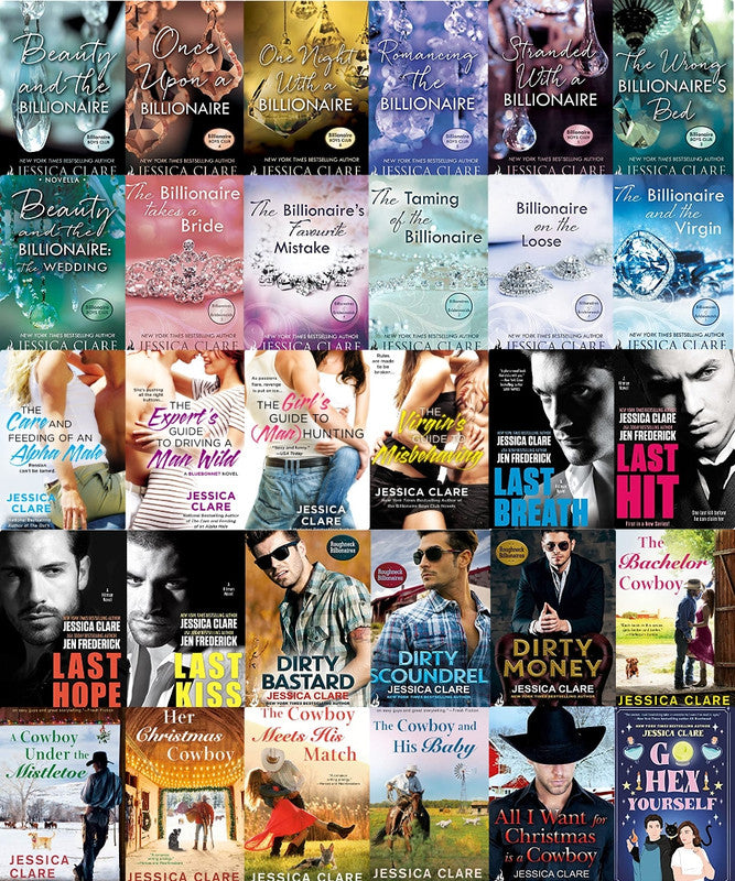 Billionaire Boys Club Series & more by Jessica Clare ~ 30 AUDIOBOOK COLLECTION
