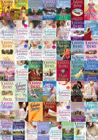 Malory Family Series & more by Johanna Lindsey ~ 50 MP3 AUDIOBOOK COLLECTION