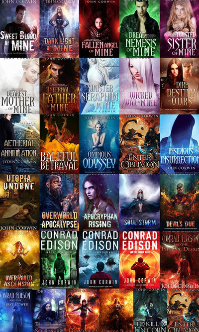 Overworld Chronicles Series & more by John Corwin  ~ 31 AUDIOBOOK COLLECTION