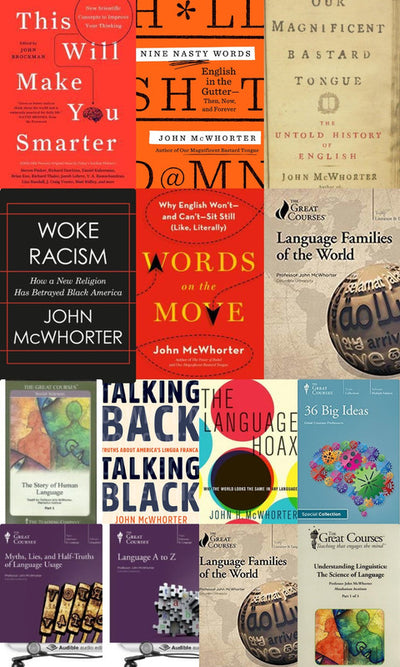 John McWhorter  ~ 14 MP3 AUDIOBOOK COLLECTION