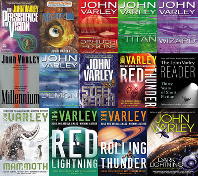 John Varley ~ 21 MP3 AUDIOBOOK COLLECTION