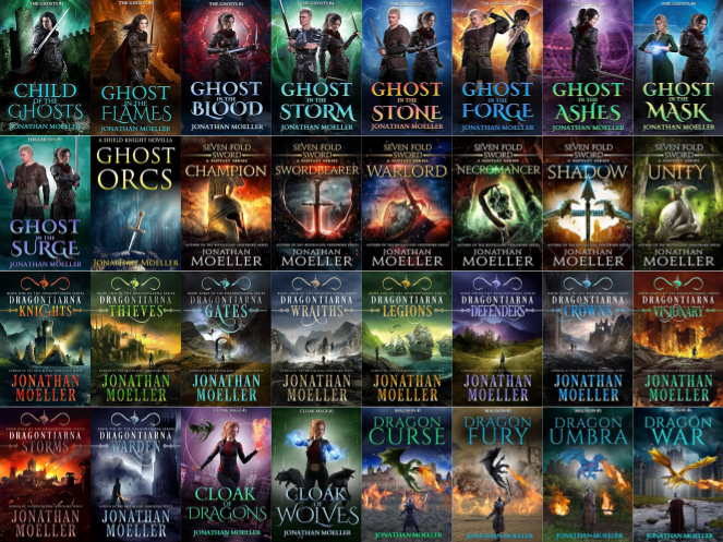 The Ghosts Series & more by Jonathan Moeller ~ 33 MP3 AUDIOBOOK COLLECTION