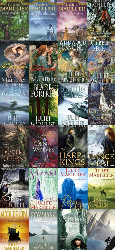 Sevenwaters Series & more by Juliet Marillier ~ 24 MP3 AUDIOBOOK COLLECTION
