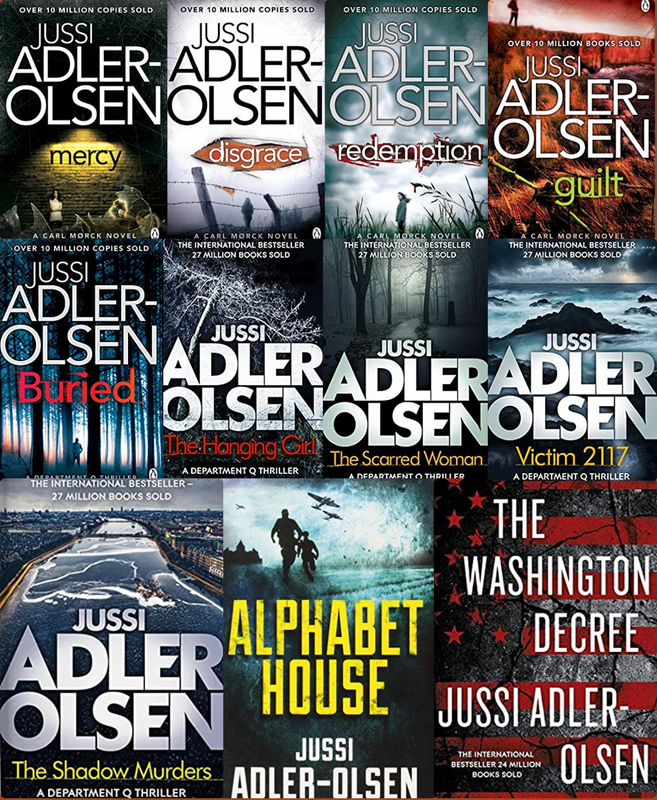 Department Q Series & more by Jussi Adler-Olsen  ~  11 MP3 AUDIOBOOK COLLECTION