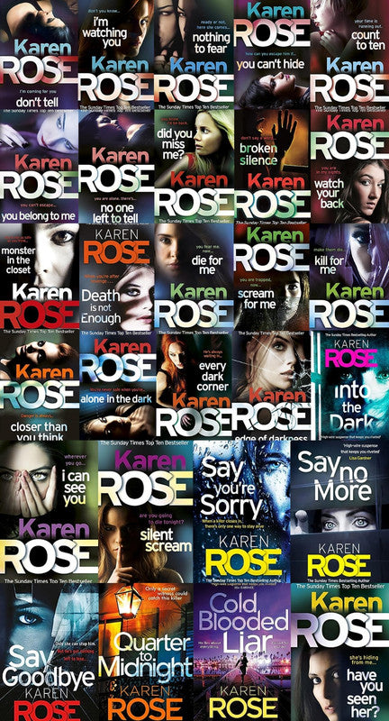 Chicago Series & more by Karen Rose ~ 28 MP3 AUDIOBOOK COLLECTION
