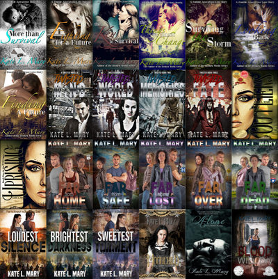 A Zombie Apocalypse Love Story Series & more by Kate L. Mary ~ 24 MP3 AUDIOBOOK COLLECTION