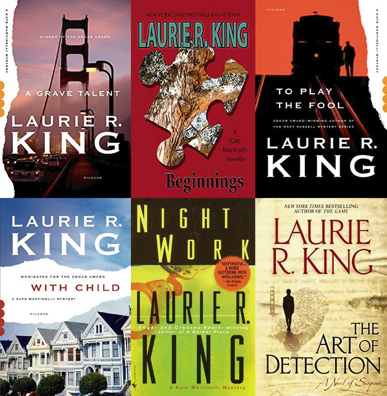 The Kate Martinelli Series by Laurie R. King ~ 6 MP3 AUDIOBOOK COLLECTION