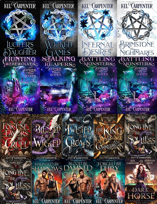 Queen of the Damned Series & more by Kel Carpenter ~ 18 AUDIOBOOK COLLECTION