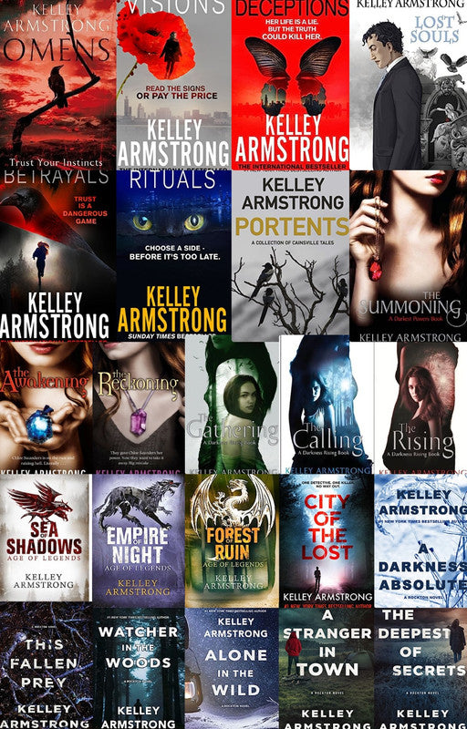 Cainsville Series & more by Kelley Armstrong  ~ 23 MP3 AUDIOBOOK COLLECTION