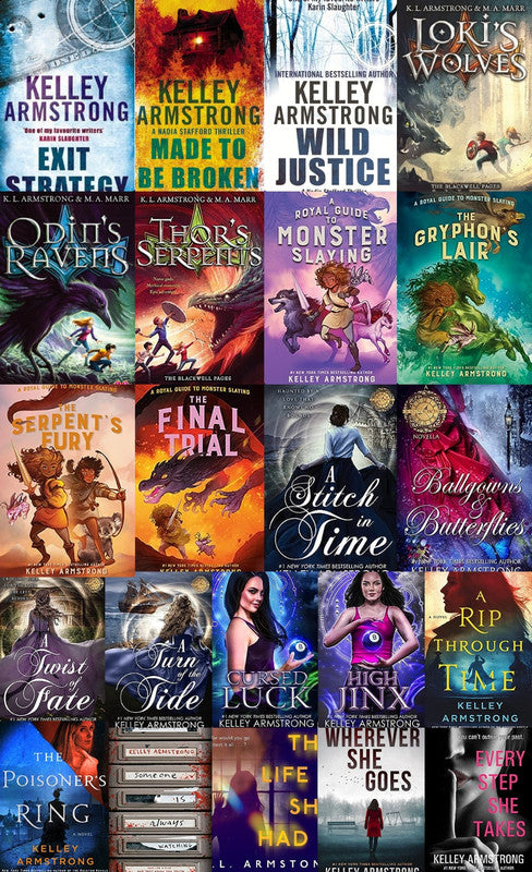 Nadia Stafford Series & more by Kelley Armstrong  ~ 22 MP3 AUDIOBOOK COLLECTION