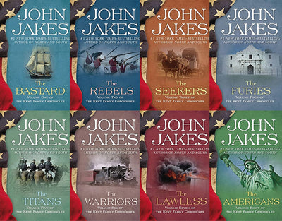 The Kent Family series by John Jakes 8 AUDIOBOOK COLLECTION