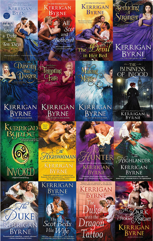 Kerrigan Byrne ~ 16 MP3 AUDIOBOOK COLLECTION