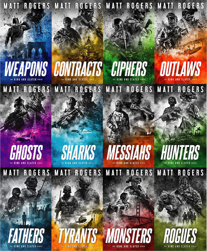 The King & Slater Series Series by Matt Rogers ~ 12 MP3 AUDIOBOOK COLLECTION