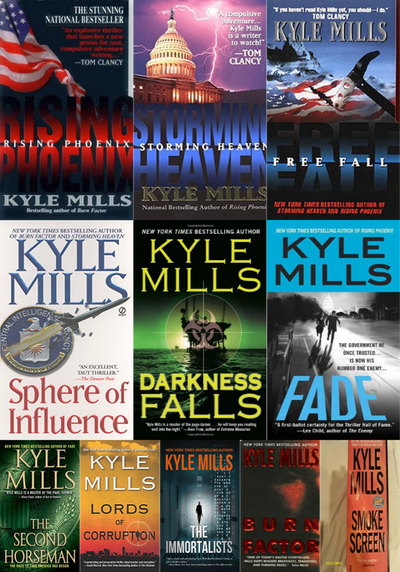 Mark Beamon Series & more by Kyle Mills ~ 12 MP3 AUDIOBOOK COLLECTION