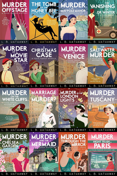 Posie Parker Mystery Series by L B Hathaway ~ 16 MP3 AUDIOBOOK COLLECTION