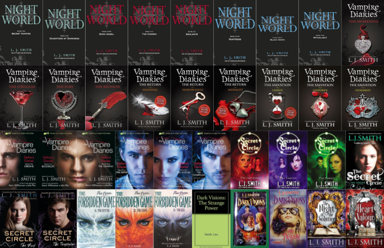 Night World Series & more by L.J. Smith ~ 39 MP3 AUDIOBOOK COLLECTION