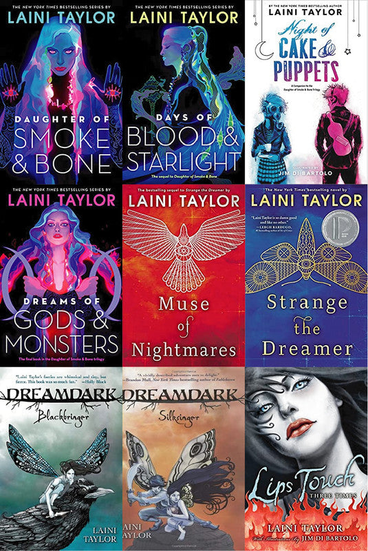 Laini Taylor ~ 9 MP3 AUDIOBOOK COLLECTION