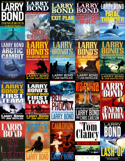 Jerry Mitchell Series & more by Larry Bond ~ 20 MP3 AUDIOBOOK COLLECTION