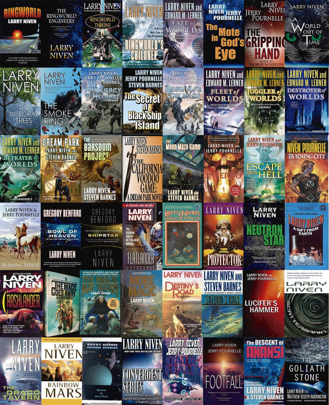 Larry Niven 48 MP3 AUDIOBOOK COLLECTION