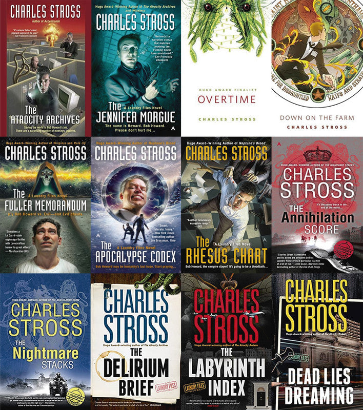 The Laundry Files Series by Charles Stross 12 MP3 AUDIOBOOK COLLECTION