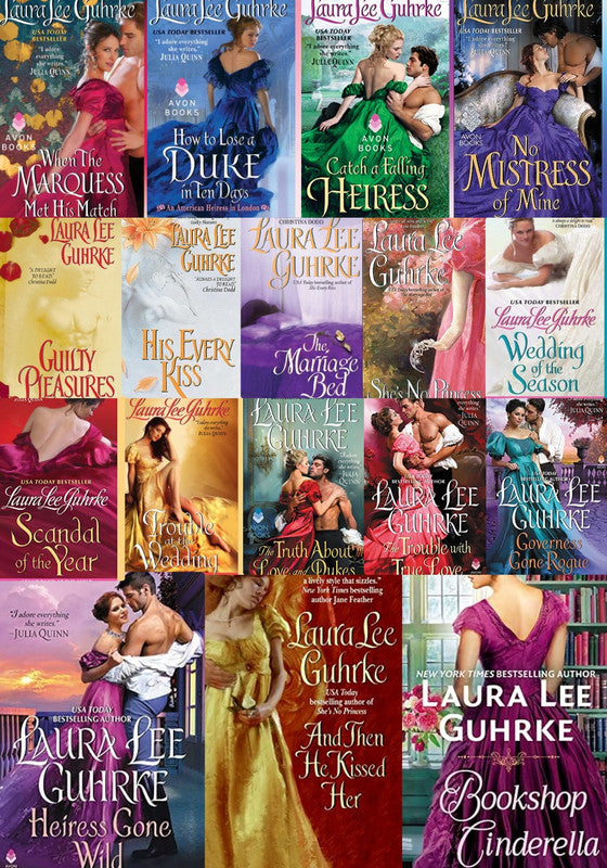 An American Heiress in London Series & more by Laura Lee Guhrke ~ 17 MP3 AUDIOBOOK COLLECTION