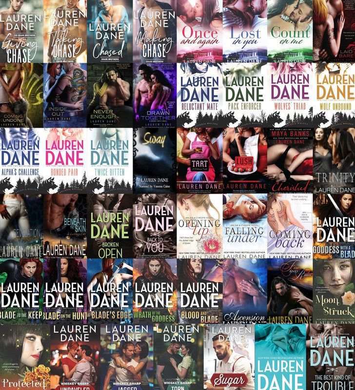Chase Brothers Series & more by Lauren Dane ~ 47 MP3 AUDIOBOOK COLLECTION