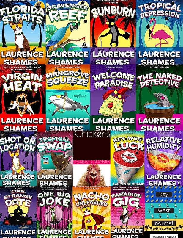 Key West Series by Laurence Shames ~ 18 MP3 AUDIOBOOK COLLECTION