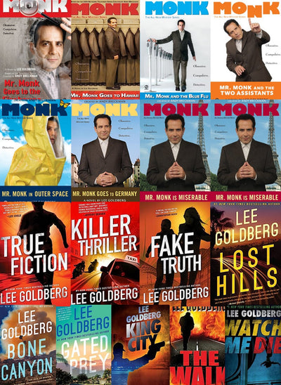 Mr. Monk Series & more by Lee Goldberg ~ 17 MP3 AUDIOBOOK COLLECTION